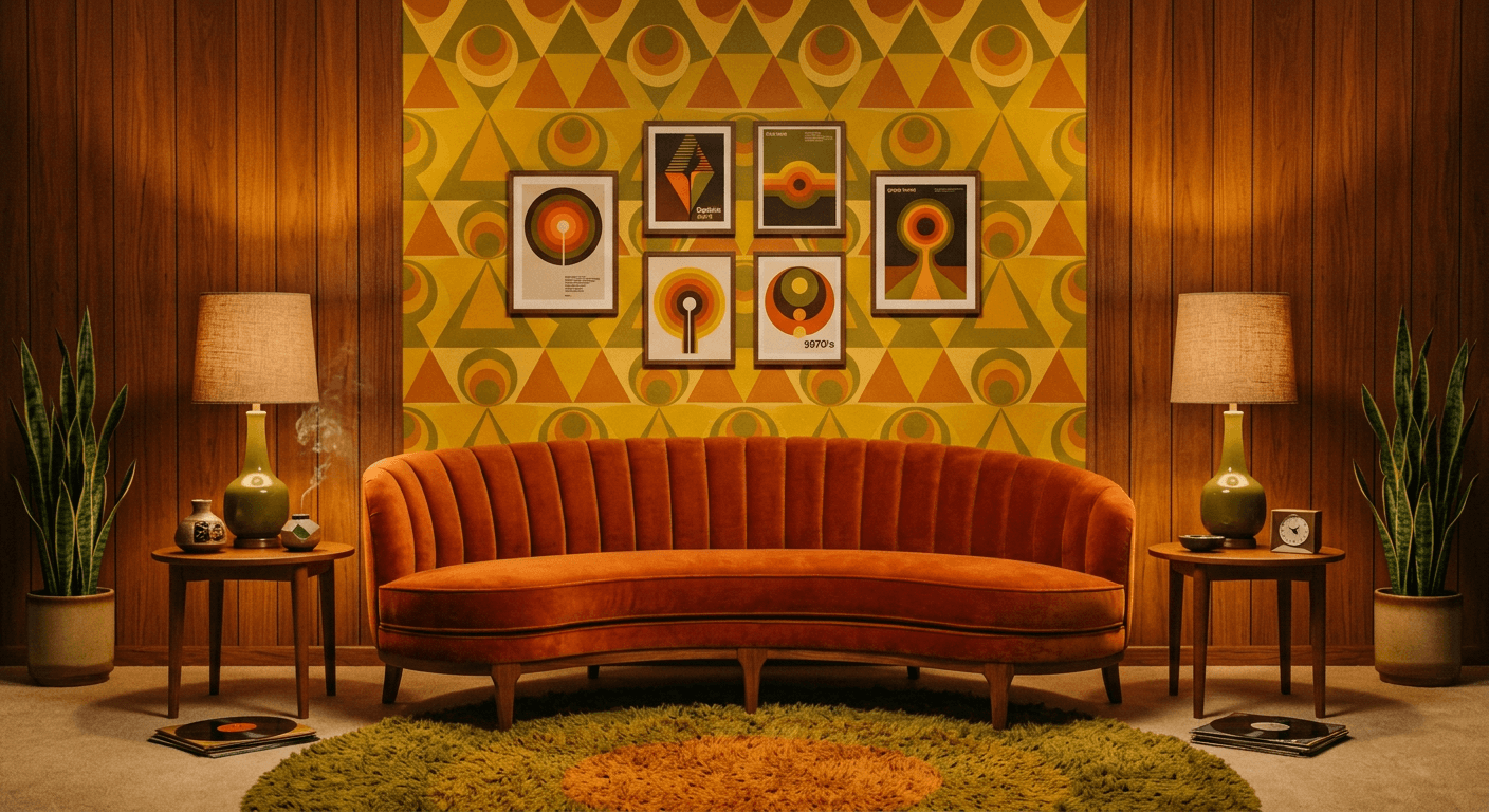 70년대 레트로 빈티지