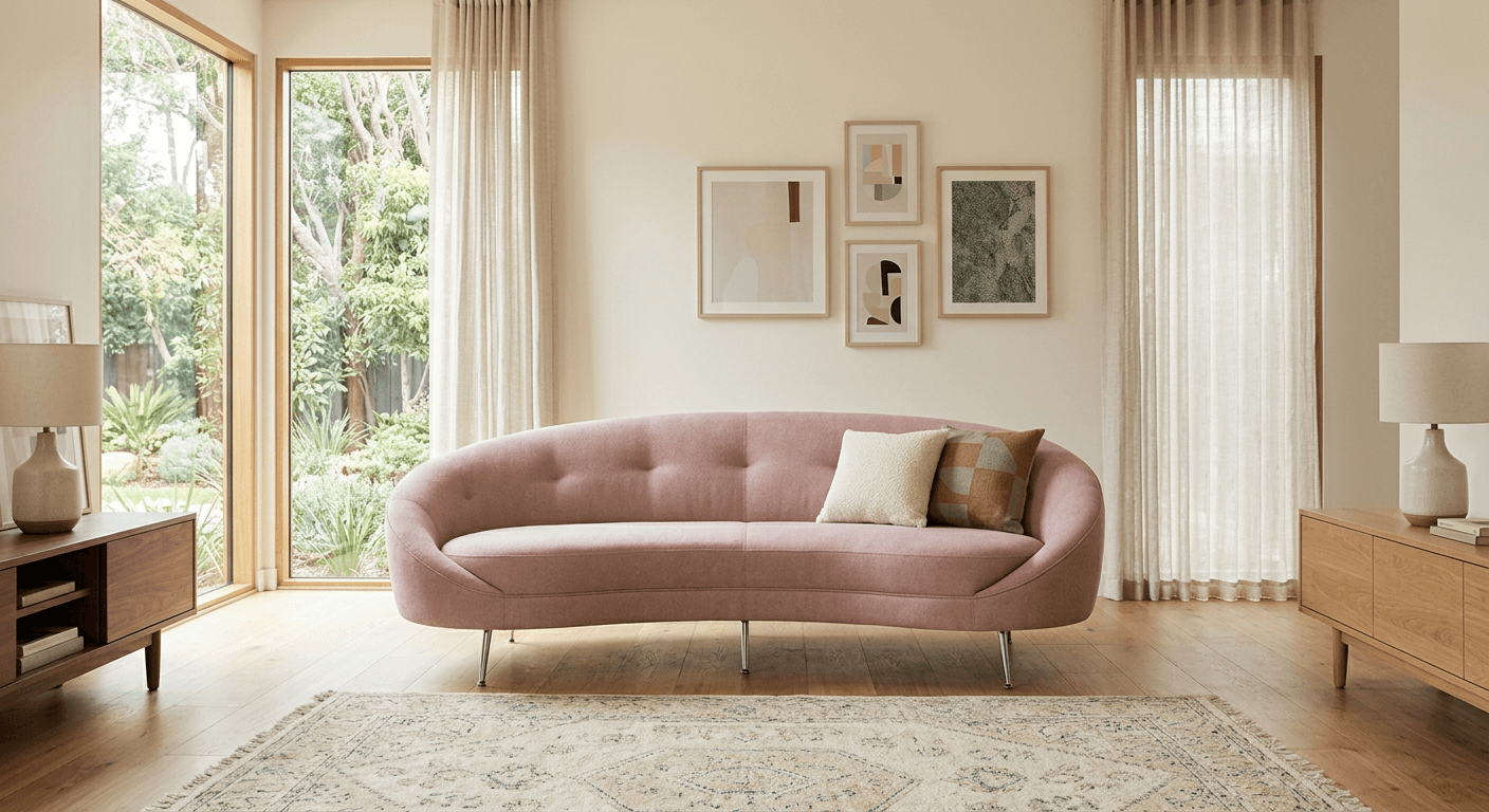 Muuto 스타일 부드러운 파스텔 뉴노르딕